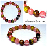 Pulsera de ámbar con cuarzo (Mod. 07314)