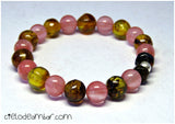 Pulsera de ámbar con cuarzo (Mod. 07314)