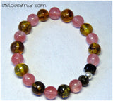 Pulsera de ámbar con cuarzo (Mod. 07314)