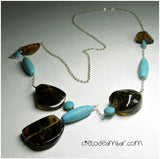 Juego  Collar - Aretes - Pulsera  ( Mod.0722)