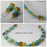 Juego Collar - Aretes (Mod. 0703)