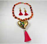 JUEGO COLLAR - ARETES (MOD. NC-005)