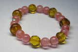 Pulsera de ámbar con cuarzo (Mod. 0739)